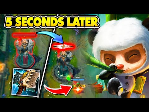 Rank 1 Teemo Shows The Best Way To Split Push In Season 12!