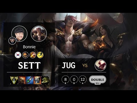 Sett Jungle vs Lee Sin - KR Challenger Patch 10.4