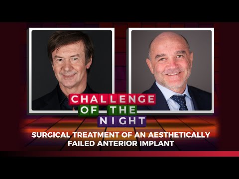 Surgical treatment of an aesthetically failed anterior implant w/ M. Simion & G. Zucchelli