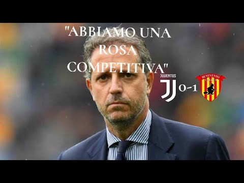 JUVENTUS-BENEVENTO 0-1 ANDATE VIA TUTTI!!