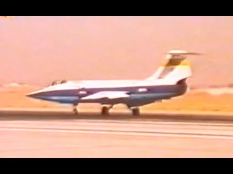 International F-104 Society - Short Lockheed F-104N NASA video clip #IFS0015