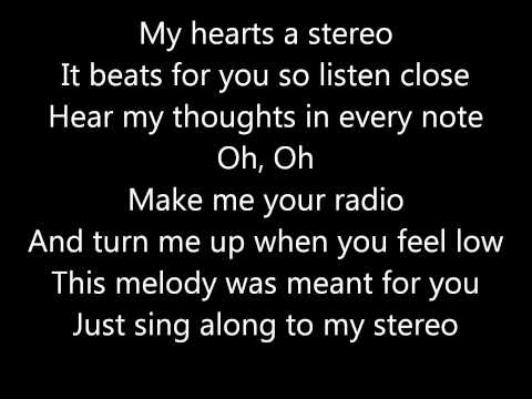 Jason Chen - My Hearts A Stereo - Lyrics