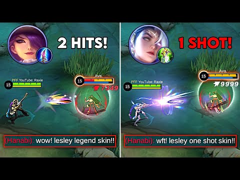 ONE SHOT!! LESLEY LEGEND SKIN "ANGELIC AGENT" & ANNUAL STARLIGHT SKIN "HAWK-EYED SNIPER" HIGHLIGHTS!
