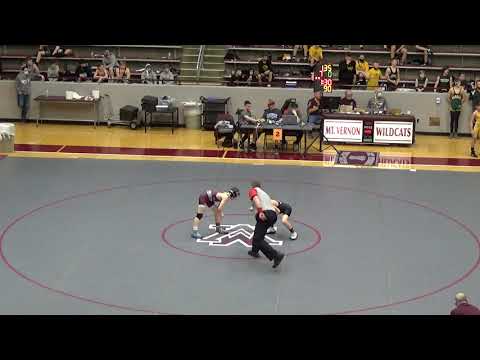90lbs Clint Wirthwein vs Jayden Stillwagoner, Mt Vernon (P.A.C. Round 3)