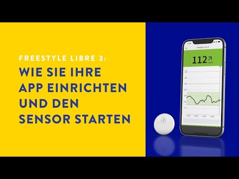 FreeStyle Libre 3: App einrichten und Sensor starten – Erklärvideo 2/8