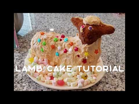 Lamb Cake Tutorial - How To Properly Prepare and Use a Vintage 3D Lamb Cake Pan