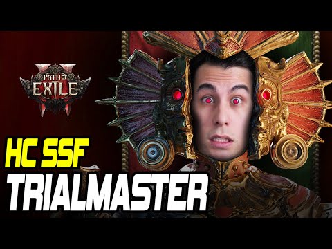 Path Of Exile 2: Fighting The Trialmaster In HC SSF