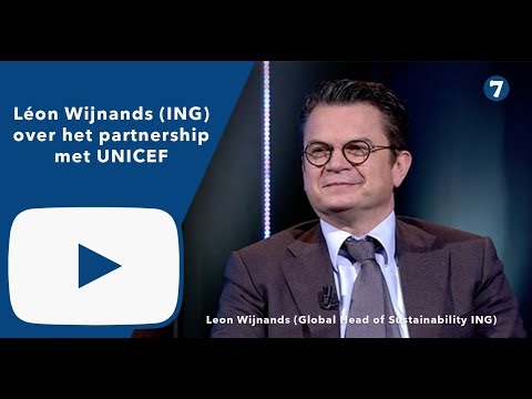 Léon Wijnands — Léon Wijnands (ING) over partnership UNICEF: 'Het is vooral 