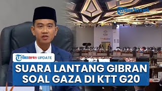 [FULL] Pidato Wapres Gibran di Sesi II KTT G20, Lantang Minta Dunia Tak Tutup Mata akan Perang Gaza