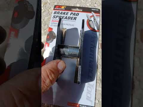 Brake pad caliper compression tool neat find easy to use.