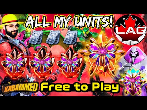 ❌🐳 FTP Banquet Opening All My Saved Units!! LagSpiker Jubilant Crystal! First Ever 7🌟Rank 4!! - MCOC