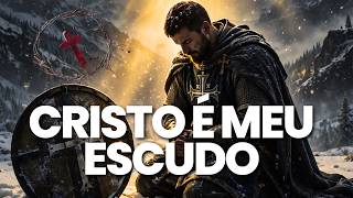 ESCUDO DE CRISTO | Oração Cinemática para Proteção e Fé • Música Viking Cristã Épica