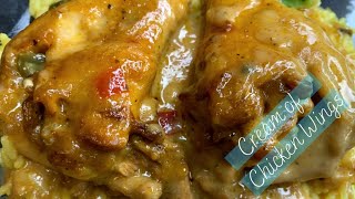 Easy Baked Chicken Wings | Cream Of Chicken | SweetHeatCooks