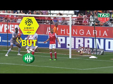 But Björn ENGELS (51' csc) / Stade de Reims - AS Saint-Etienne (0-2)  (REIMS-ASSE)/ 2018-19