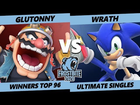 Frostbite 2020 SSBU Winners Top 96 - Solary | Glutonny (Wario) Vs. Wrath (Sonic) Ultimate Singles