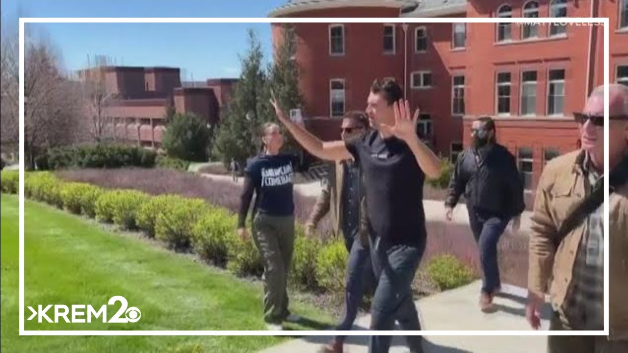 Conservative influencer Charlie Kirk brings college campus tour to WSU
