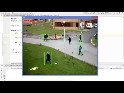25. Motion Detection and Tracking with OpenCV Python