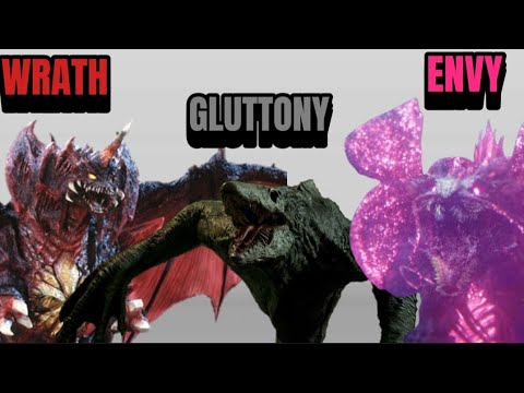 Seven Deadly Sins as Kaiju!