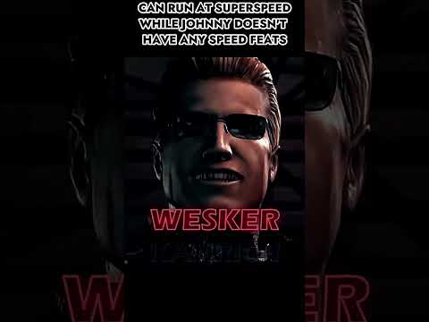 Albert Wesker VS Johnny Cage | Ending the debate #shorts #residentevil #johnnycage #albertwesker