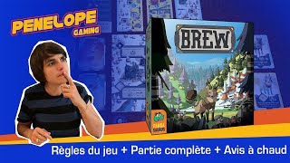 SYLVE (BREW) - Règles du jeu (13 mins), Partie complète, Avis à chaud !