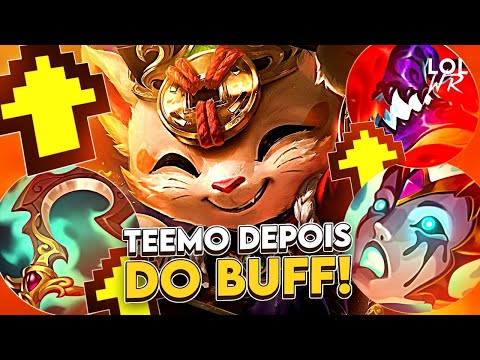 TEEMO DEPOIS DO BUFF ESTÁ IMORAL!!! | LoL Wild Rift
