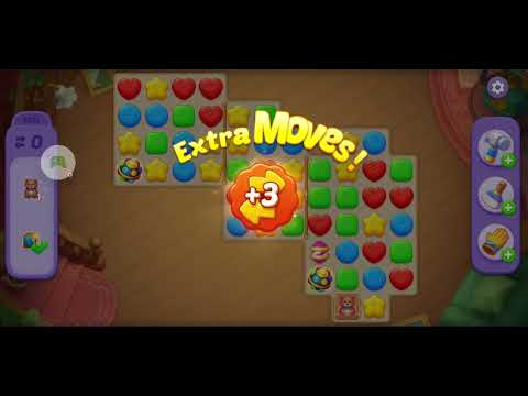 Hard Level 2555- This One's a Firestorm! 🔥 #matchingtonmansion #mobilegame