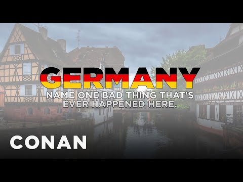 A Message From The German Board Of Tourism | CONAN on TBS
