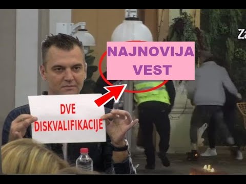 NEVIĐENO DO SADA - PRODUKCIIJA BESNA - DUPLA DISKVALIFIKACIJA u RANU ZORU #zadruga #zadrugainfo