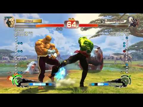 ojisankai (Sagat) vs vFen (Seth) SSF4 AE