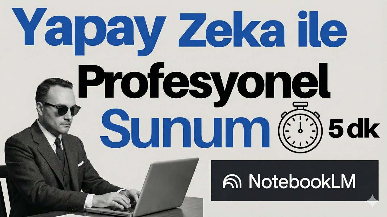 Yapay Zeka ile Dakikalar İçinde Sunum Hazırlayın: Google NotebookLM Rehberi