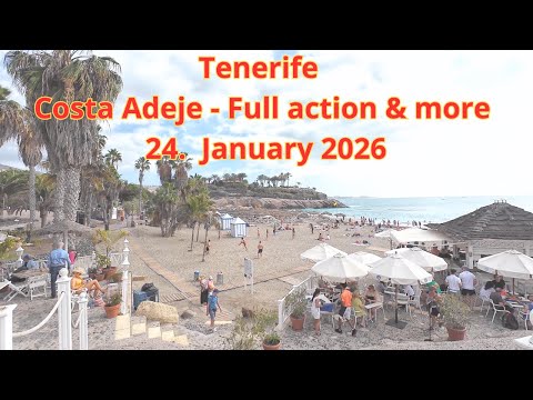 Tenerife - Costa Adeje - Full action & more - 24.  January 2026 #tenerife #costaadeje