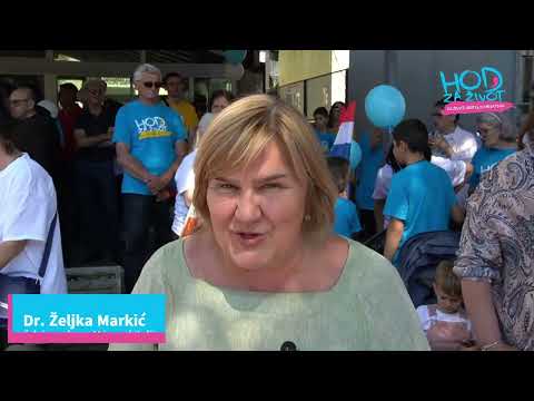Imotski, Hod za život, 21. 5. 2022. - izjava dr. Željka Markić