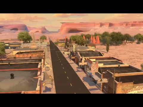 Cars 2: Radiator Springs Scene Exploration
