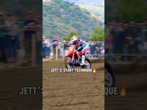 Jett Lawrence's Start Technique Is UNREAL! #Motocross