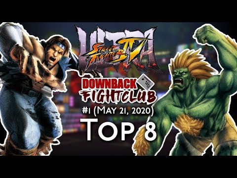 Downback Fightclub #1: Ultra Street Fighter 4 TOP 8 MATCHES FT PunkDAGOD, CastBlanka, Flaquito