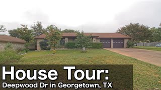 MLS House Tour: 400 Deepwood Dr in Georgetown, TX - Cozy Living In The Heart Of San Gabriel Heights