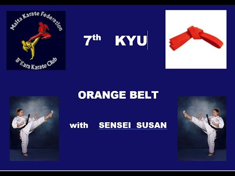 7  KYU .  -  ORANGE BELT SYLLABUS