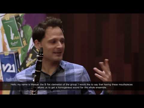 The Barcelona Clarinet Players play  'Peix semblant a un verat' by Jesús Santandreu'