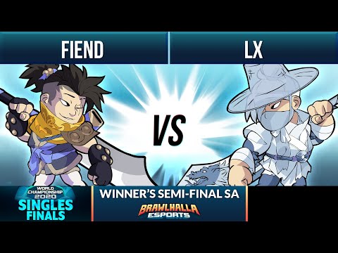 Fiend vs LX - Winner's Semi-Final - Brawlhalla World Championship 2020 - 1v1 SA