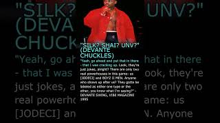 Was DeVante right or wrong？ 👀 btWRTcoxGnQ 25 score65 unknown singer mr dalvin of jodeci performs