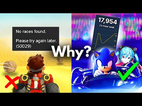 Why Everyone is Quitting Mario Kart to Play Sonic?