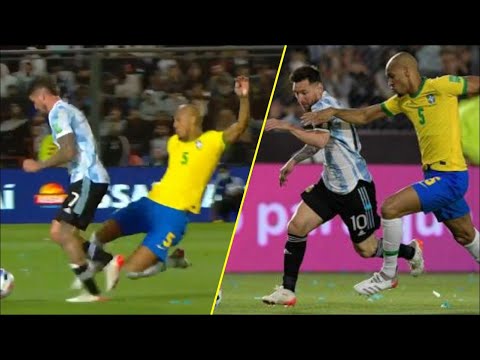Fabinho vs Argentina (16/11/2021) • World Class Midfielder