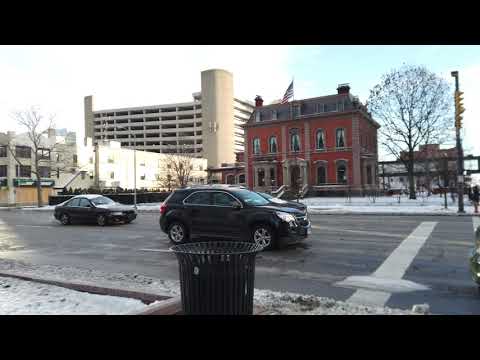 Columbus, Ohio Walking Tour - Downtown | Binaural Cityscape Ambience For Concentration Focus & Work
