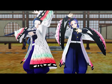 MMD x Demon Slayer -『キスキツネ』MV -  Kiss Kitsune" MV  #kanae #shinobu
