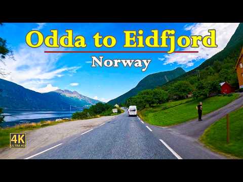 Thumbnail for Odda To Eidfjord Along the Hardangerfjord | Norway Scenic Drive 4K | ASMR & POV Road Trips by video, WiLL, Car, Vehicle, video f, vide, video i