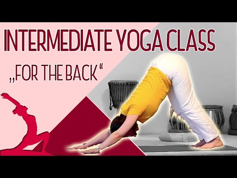 Yoga for the back – intermediate yoga class with Kaivalya - Live 09:15 Uhr 19.03.2021