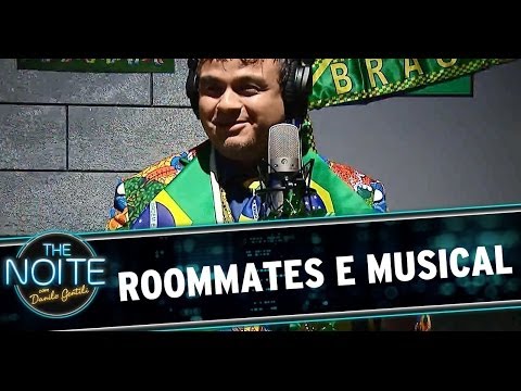The Noite 23/06/14 (parte 3) -- Roommates e musical do Ultraje