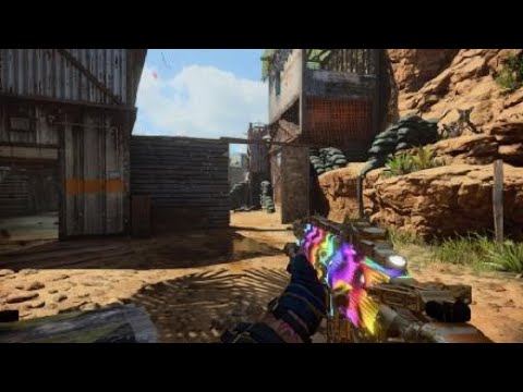 ALMOST DOUBLE NUKE? 56 GUN STREAK). BO4 Gamplay.