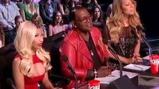 NICKI MINAJ TELLS MARIAH CAREY "SIMMER DOWN!" TOP 5 PERFORMANCES "AMERICAN IDOL" -- IDOL CAP