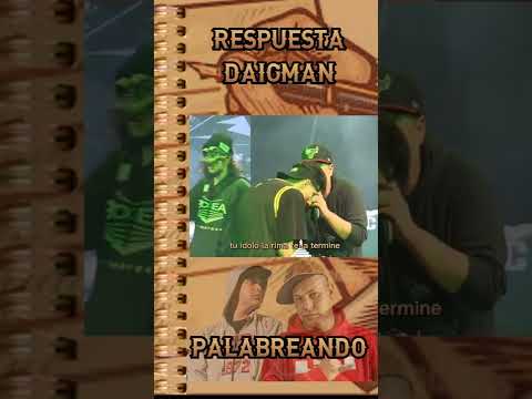 Respuesta freestyle. #shorts #freestylerap #fmscolombia #kofreestyle #respuestas #daigman